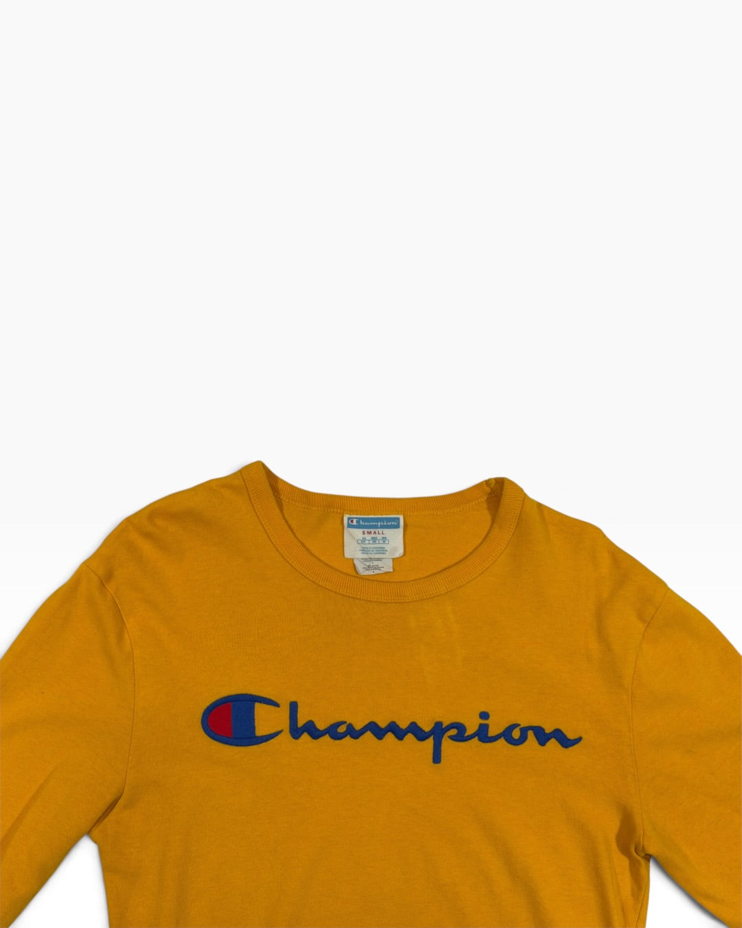Jersey Champion Classic Script Logo Long Sleeve Tee