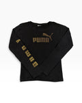 Jersey Puma Metallic Long Logo Sleeve Tee