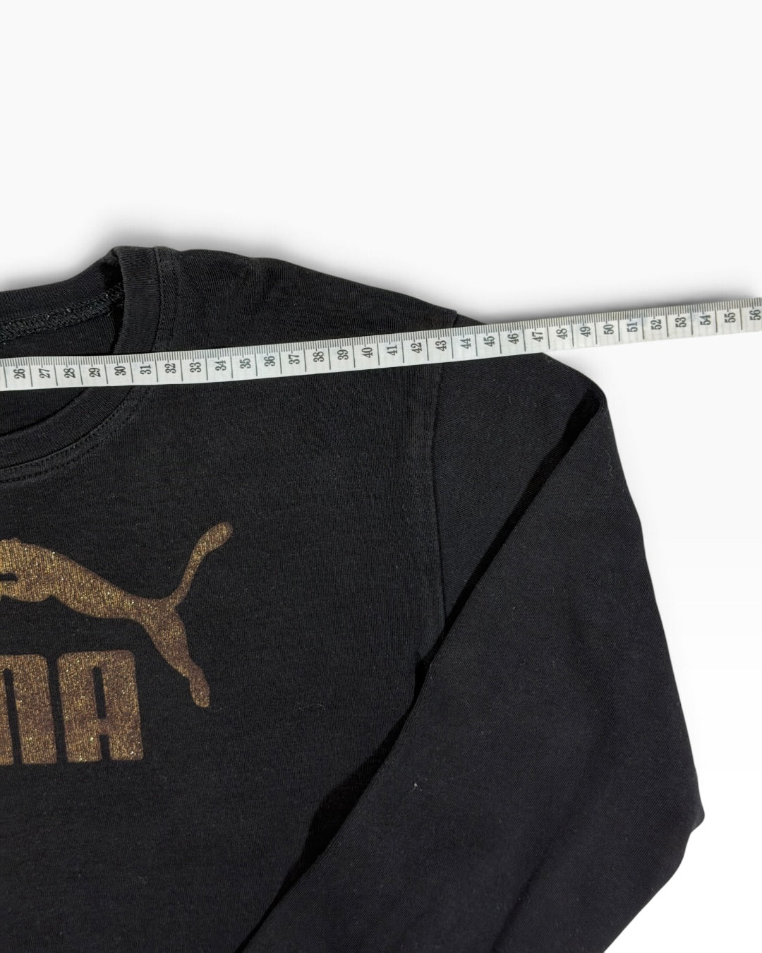 Jersey Puma Metallic Long Logo Sleeve Tee