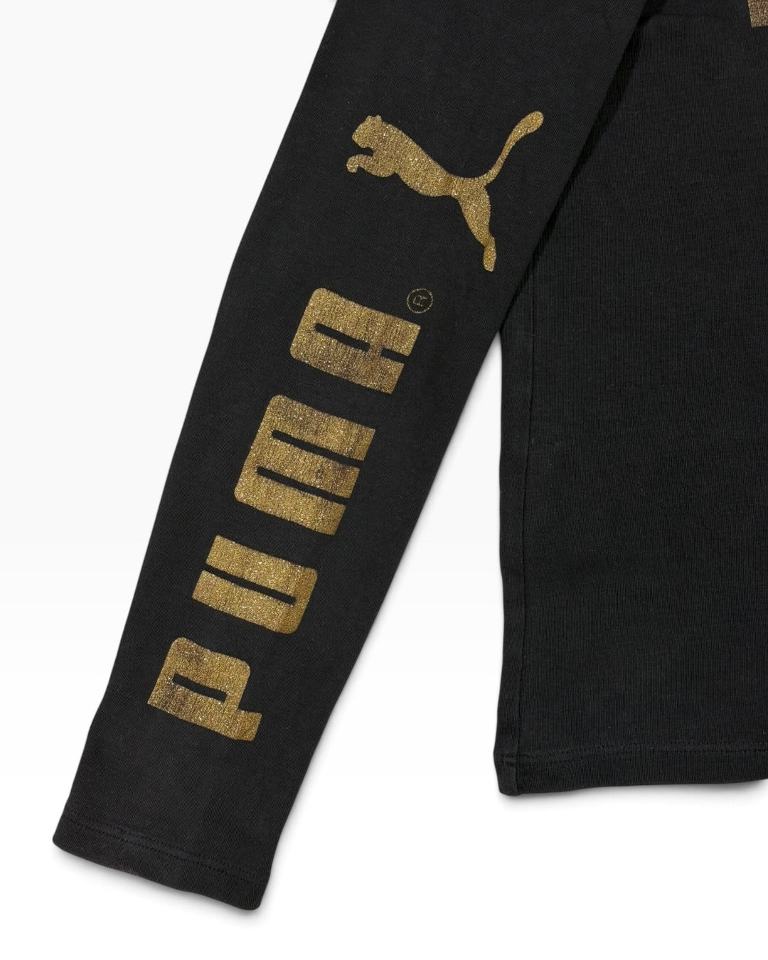 Jersey Puma Metallic Long Logo Sleeve Tee