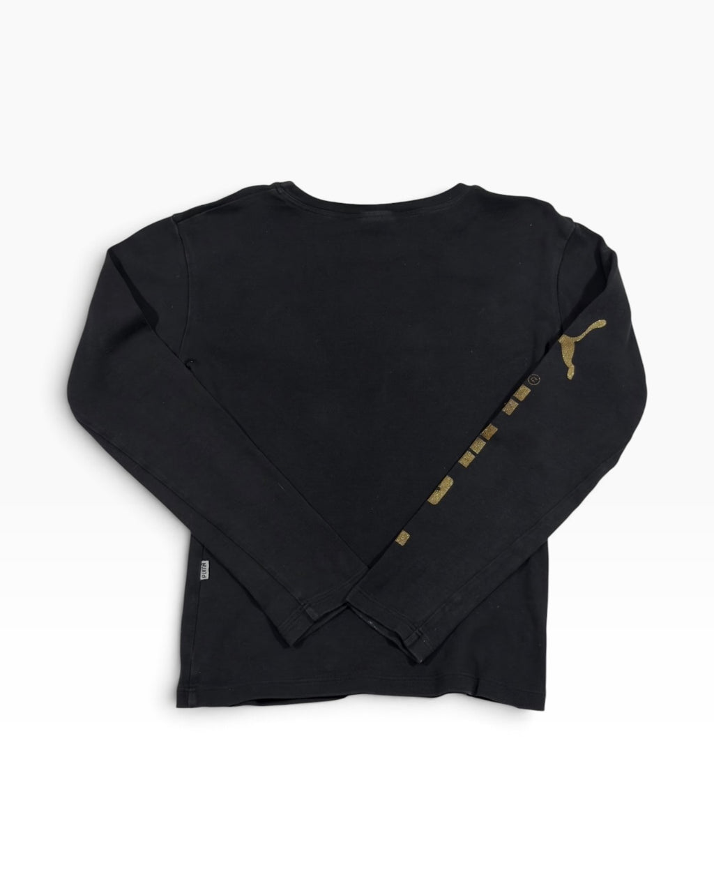 Jersey Puma Metallic Long Logo Sleeve Tee